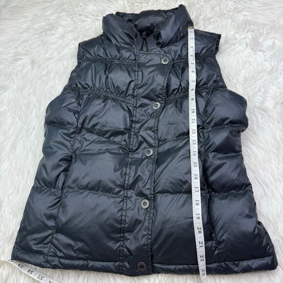 PrAna Women's Milly Down Filled Puffer Vest Charcoal Size M Outdoor Hiking - Picture 4 of 12